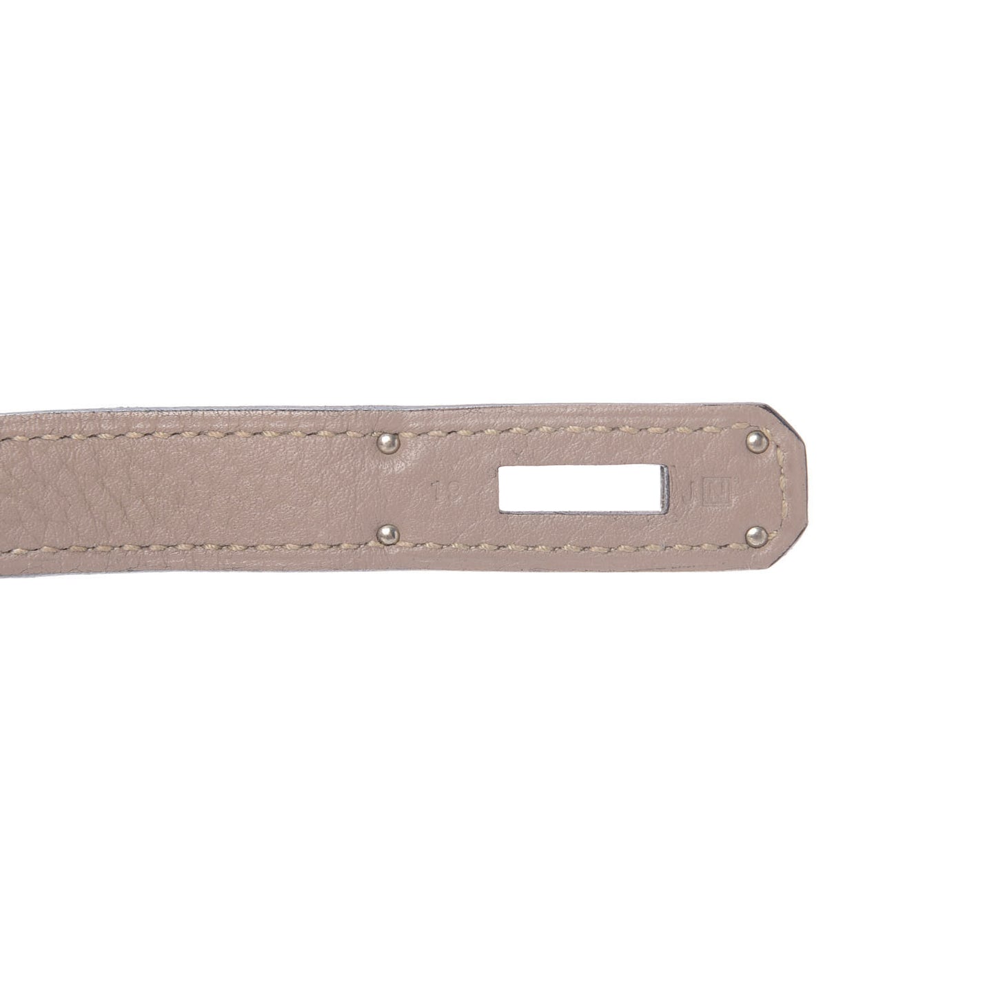 Taurillon Clemence Birkin 35 Gris Tourterelle