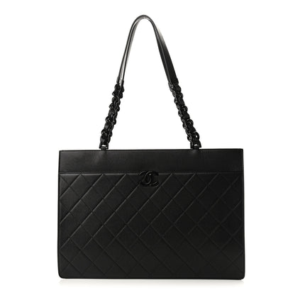 Chanel Caviar Quilted My Everything Large Shopping Tote Black 1 of 10