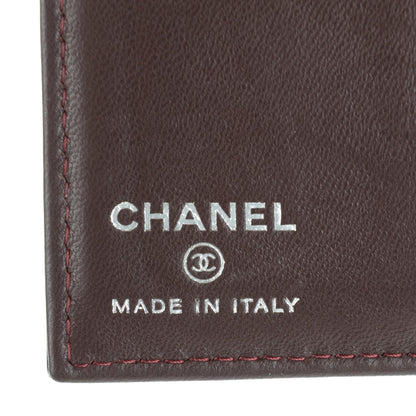 Chanel Lambskin Quilted CC Card Holder Wallet Black 6 of 7