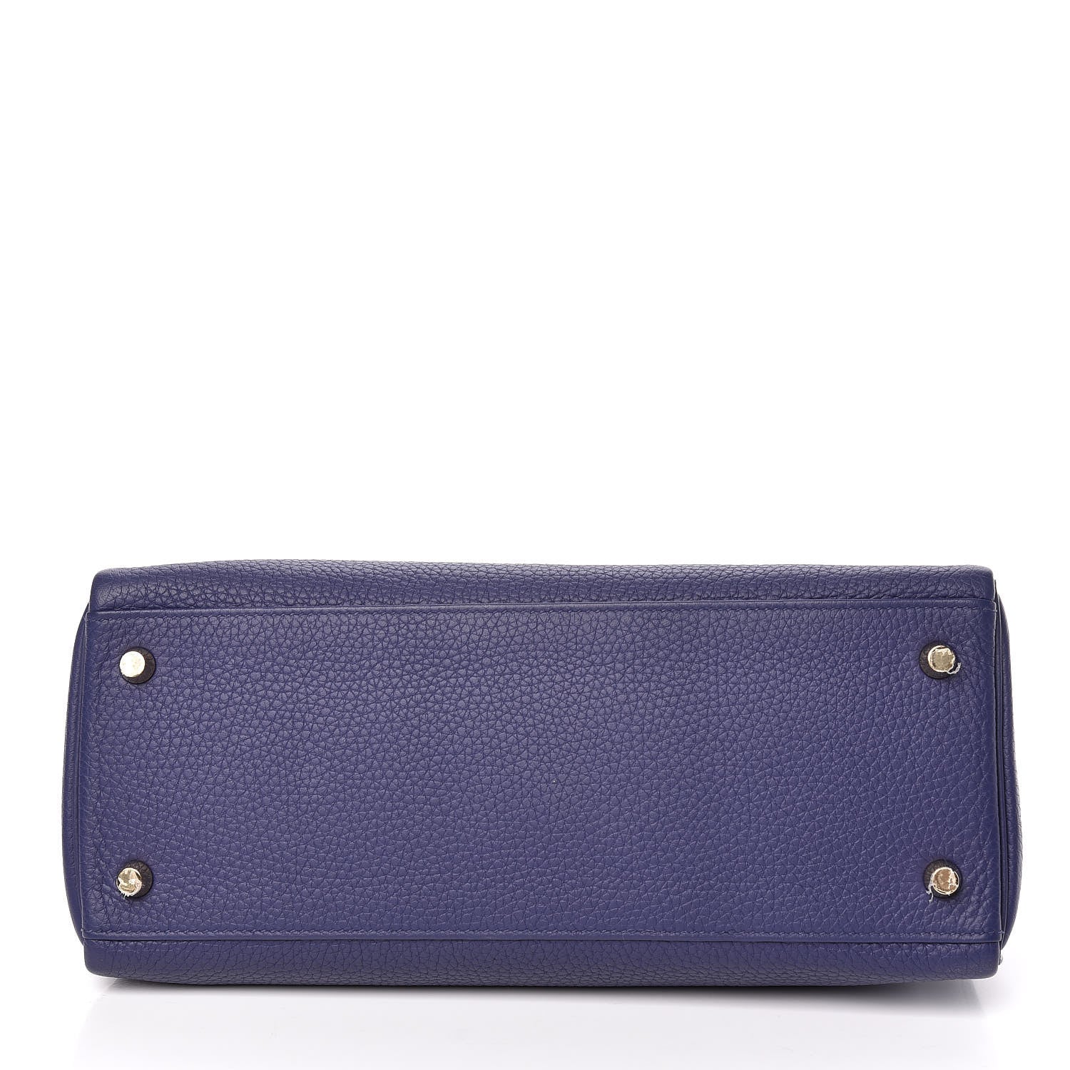 Hermes Taurillon Clemence Kelly Retourne 28 Bleu Encre 5 of 41