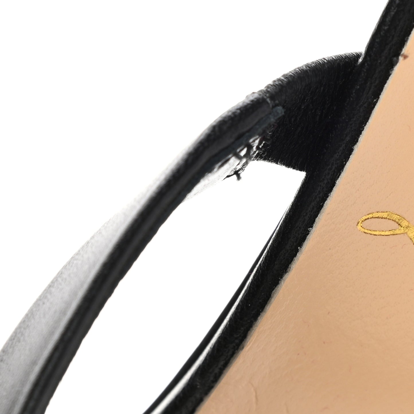 Nappa Choc Lock 85 Sandals 39 Black