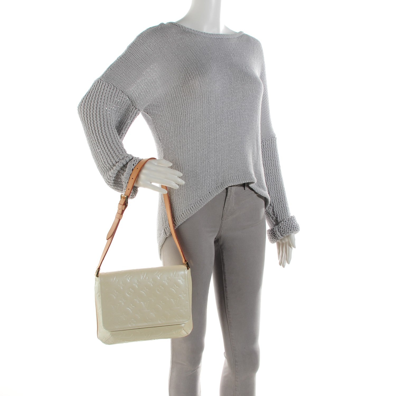 Louis Vuitton Vernis Thompson Street Perle 2 of 8