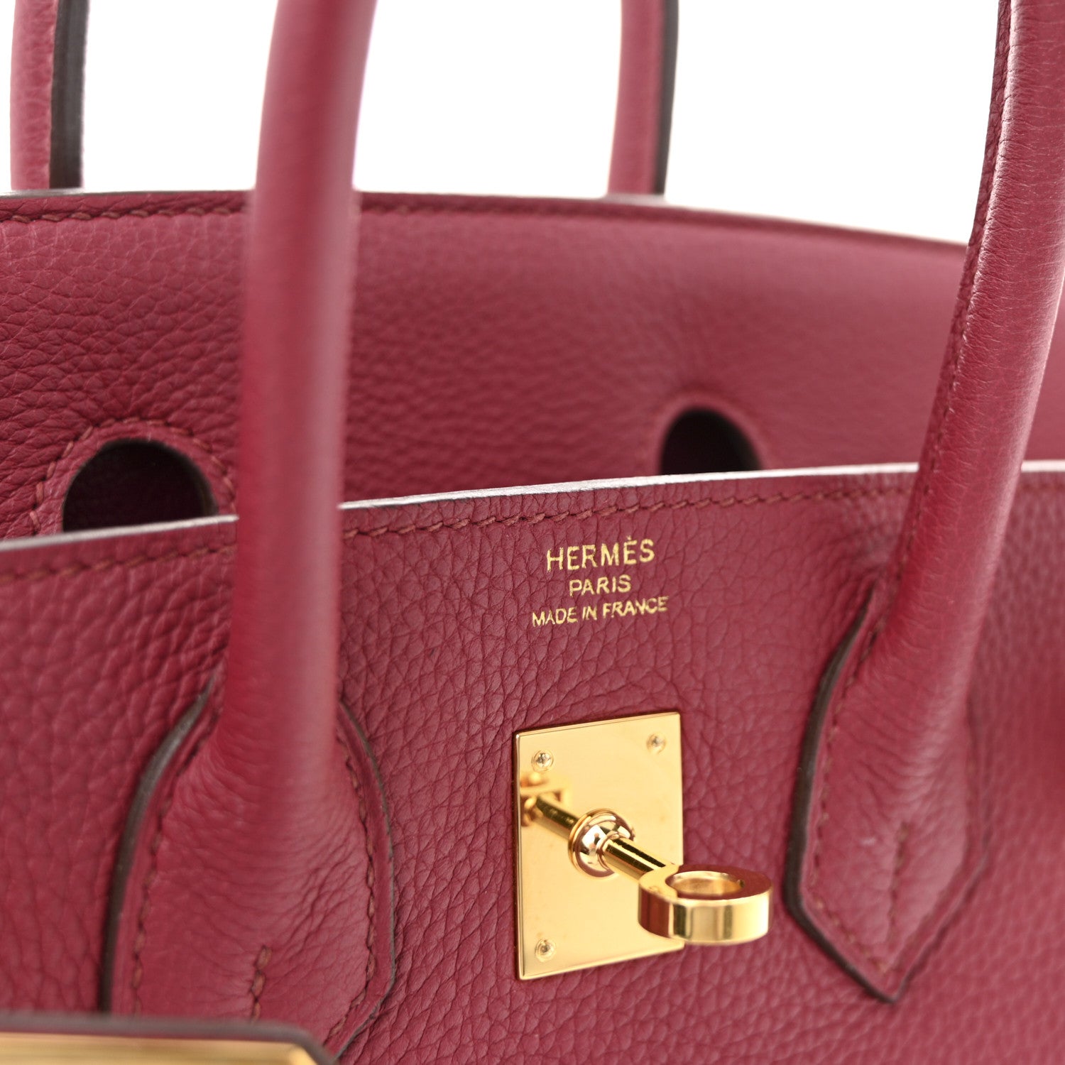 Hermes Togo Birkin 25 Rubis 6 of 11