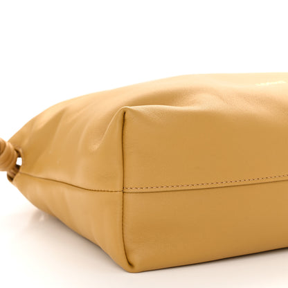 Loewe Mellow Nappa Donut Medium Chain Flamenco Knot Clutch Sahara 9 of 10
