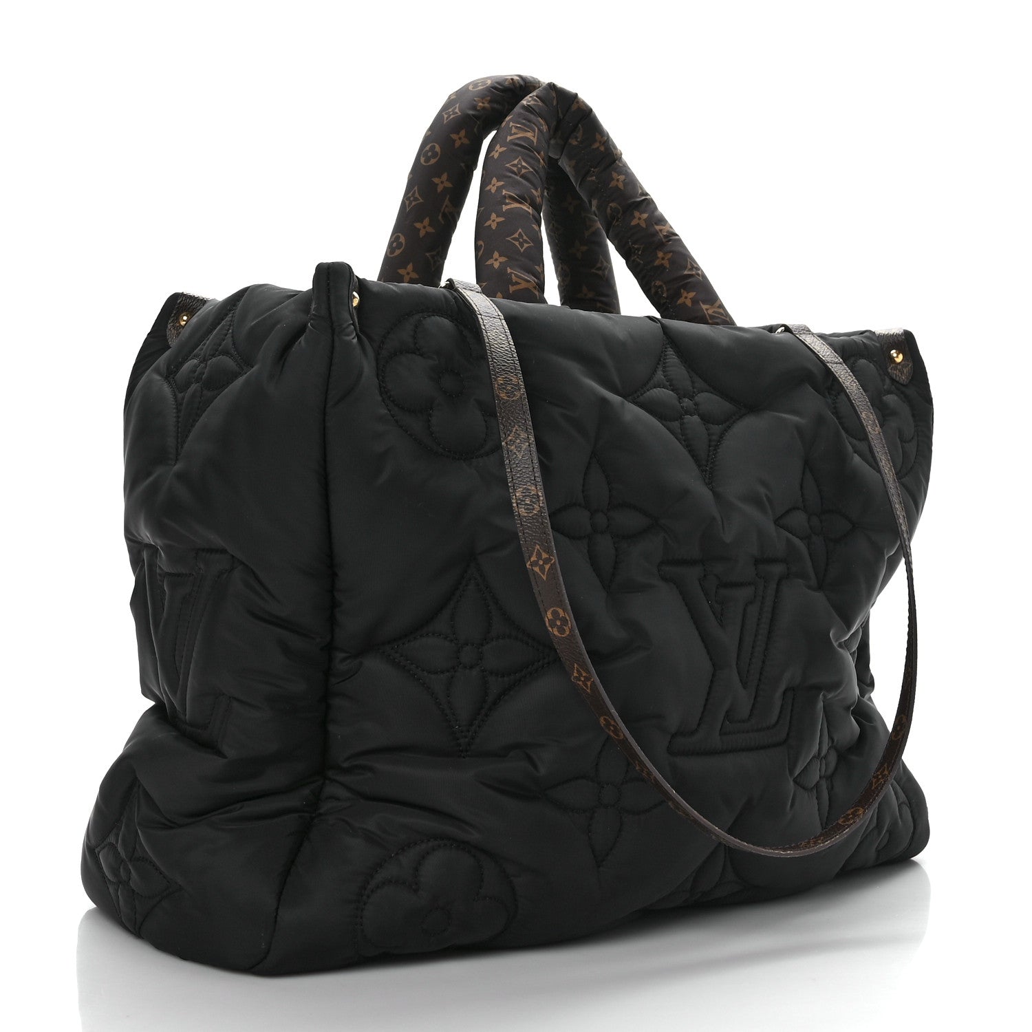 Louis Vuitton Econyl Monogram Pillow Giant Onthego GM Black 3 of 8