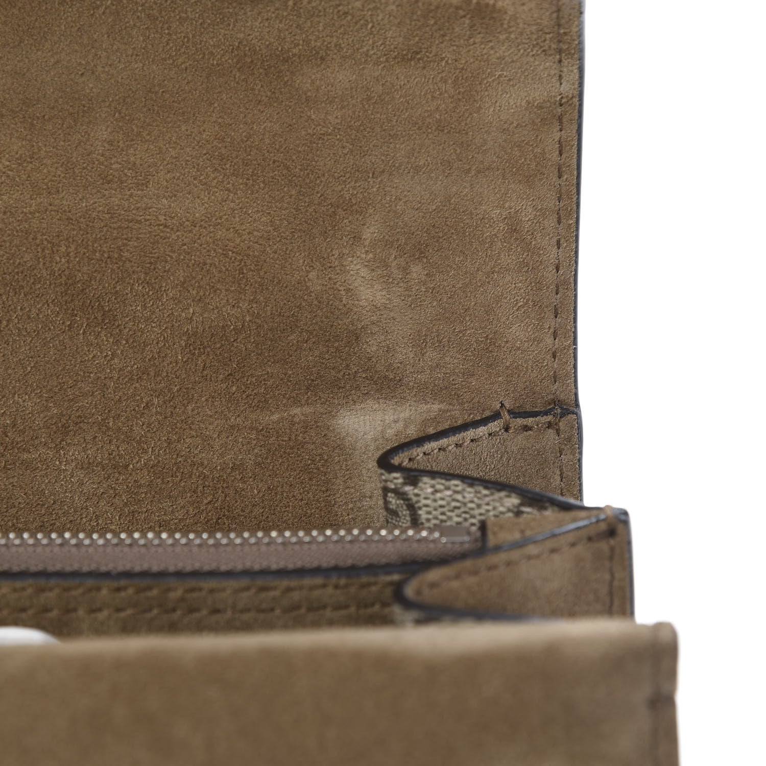 Gucci GG Supreme Monogram Small Dionysus Shoulder Bag Taupe 11 of 13
