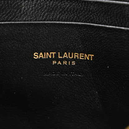 Saint Laurent Grain De Poudre Matelasse Monogram Mini Lou Camera Bag Fog 6 of 11