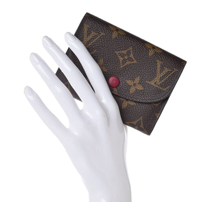 Louis Vuitton Monogram Rosalie Coin Purse Fuchsia 2 of 8