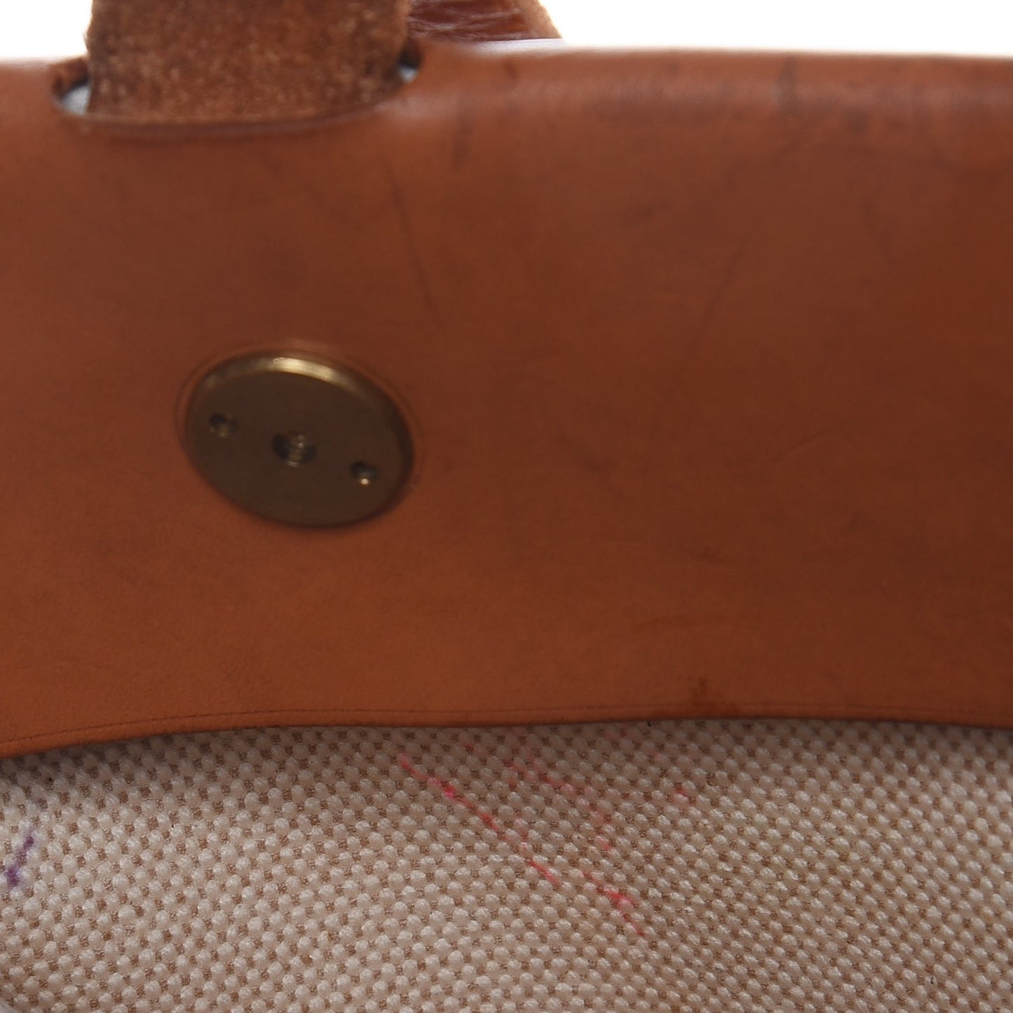 Toile Vache Hunter Herbag Cabas MM Natural