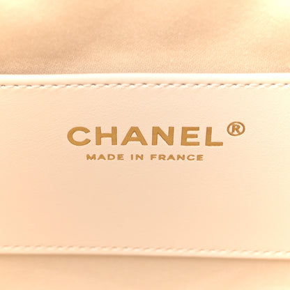 Chanel Caviar Quilted Small Chanel 25 Handbag White 6 of 11