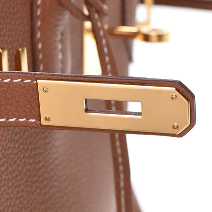 Hermes Togo Birkin 30 Gold 13 of 34