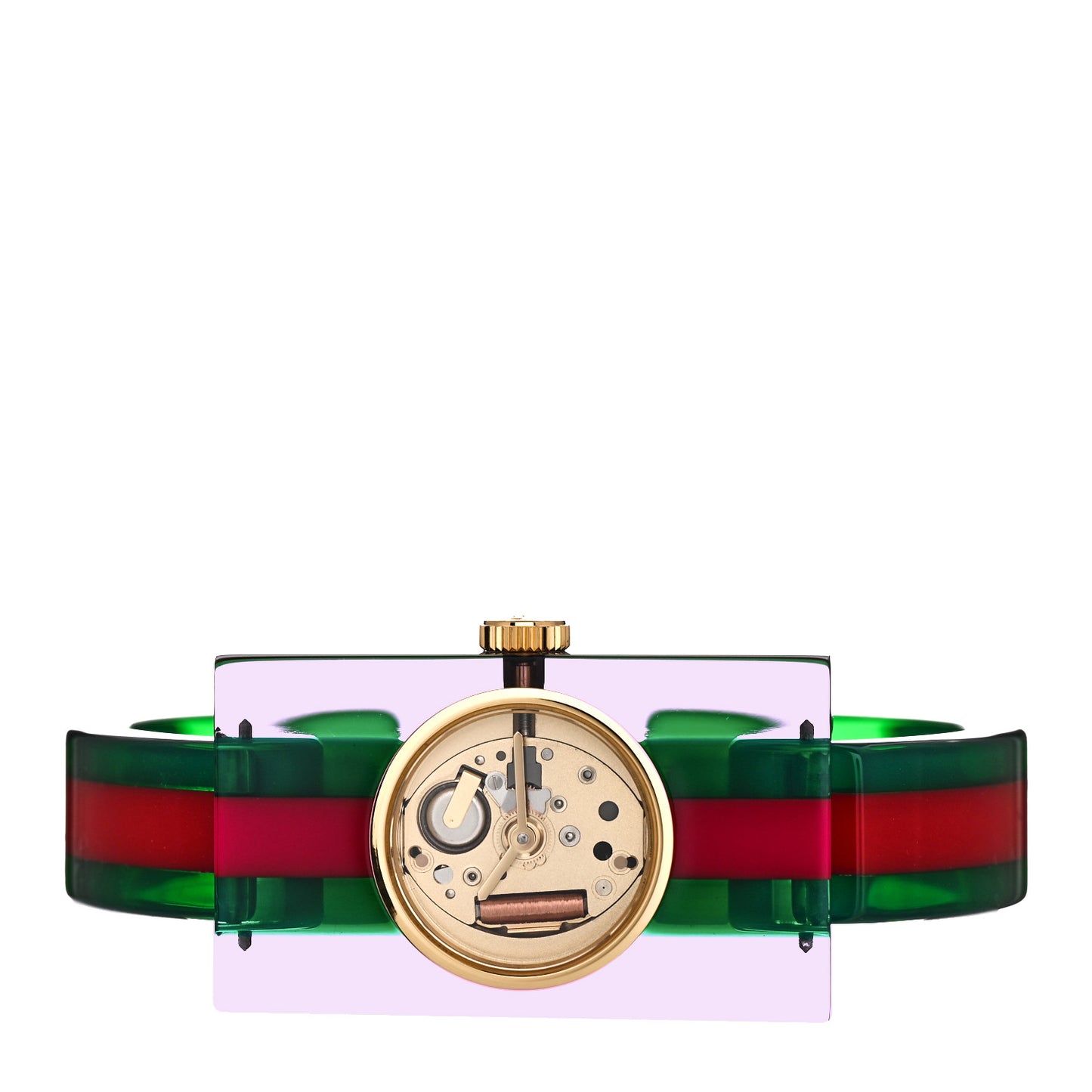 Stainless Steel Plexiglass 24mm Quartz Watch