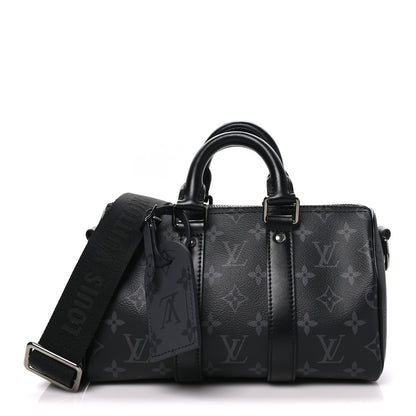 Louis Vuitton Reverse Monogram Eclipse Keepall Bandouliere 25 1 of 9