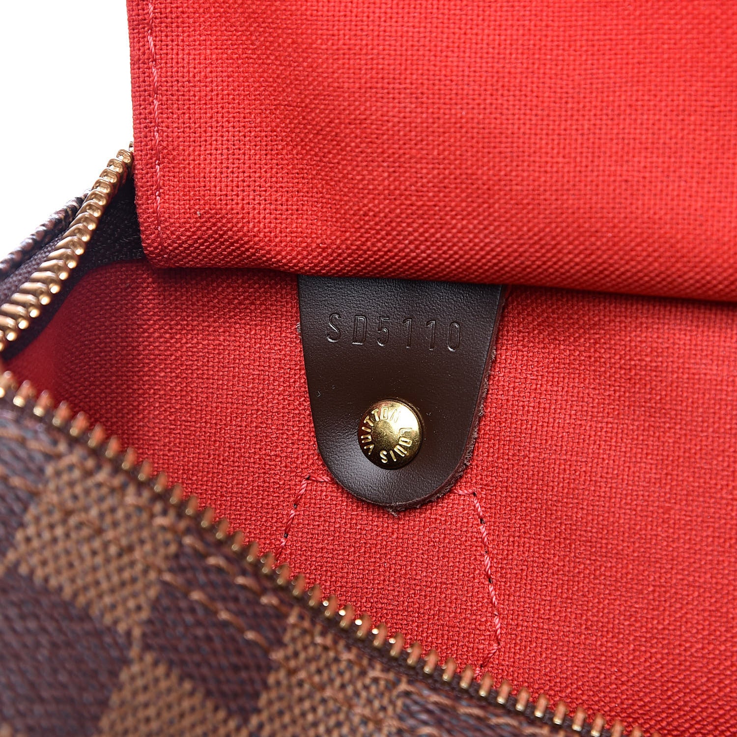 Louis Vuitton Damier Ebene Speedy 30 6 of 11