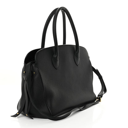 Louis Vuitton Veau Nuage Milla MM Black 3 of 9