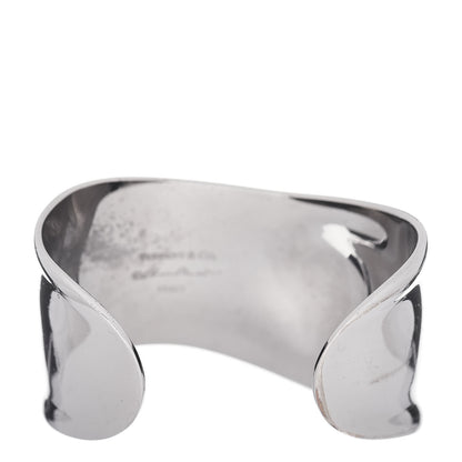 Tiffany Ruthenium Small Elsa Peretti Left Wrist Bone Cuff Bracelet 3 of 4