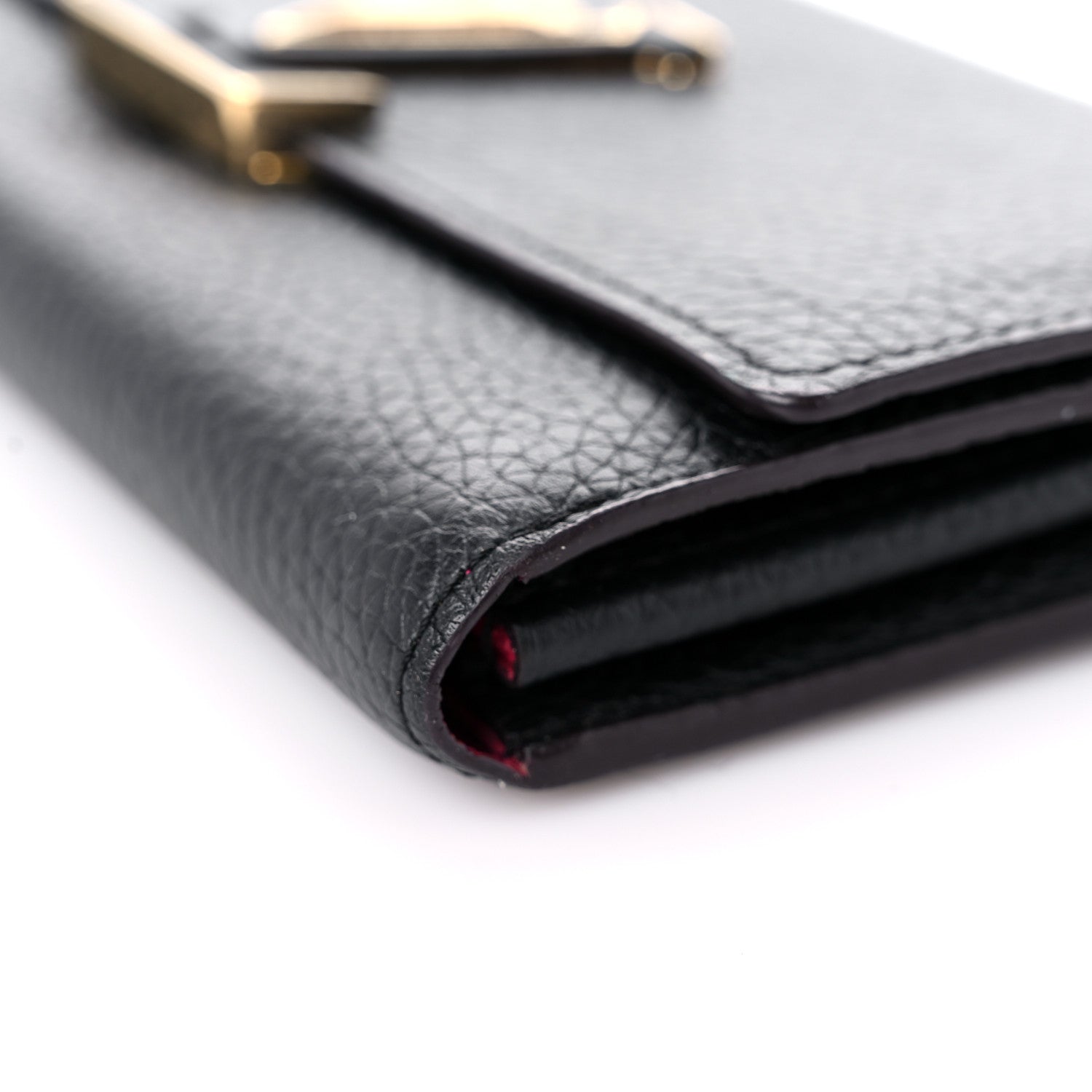 Louis Vuitton Taurillon Capucines Wallet Black 8 of 16