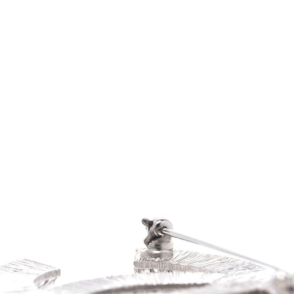 Chanel Baguette Crystal CC Brooch Silver 4 of 7