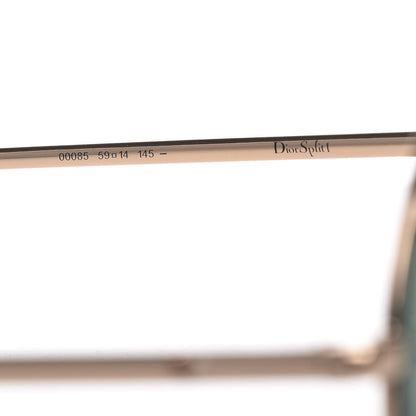 Christian Dior Split 1 Aviator Sunglasses Gold 6 of 8