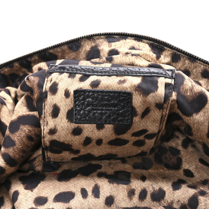 Dolce & Gabbana Grained Calfskin Miss Bunny Bag Black 5 of 10
