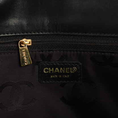 Chanel Calfskin Wild Stitch Shoulder Bag Black 6 of 8