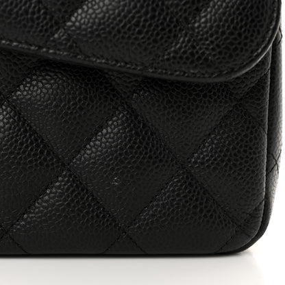 Chanel Caviar Quilted Jumbo Double Flap Black 14 of 14