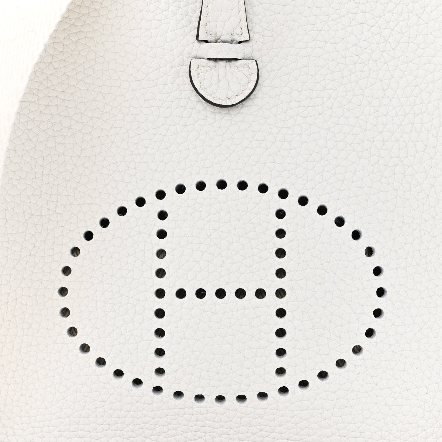 Hermes Taurillon Clemence Amazone Evelyne TPM New White 8 of 12