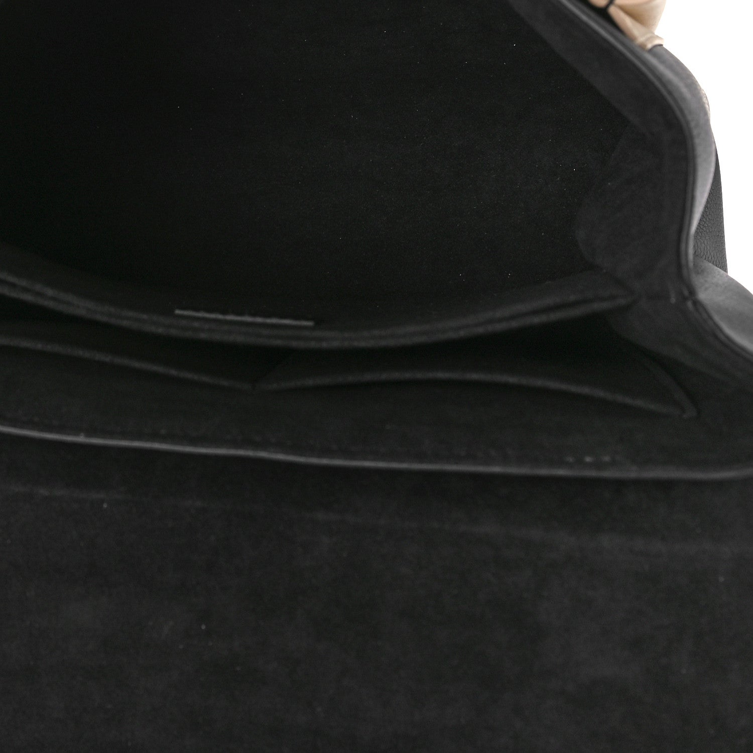 Louis Vuitton Soft Calfskin My Lockme Top Handle Vanille Black 5 of 8