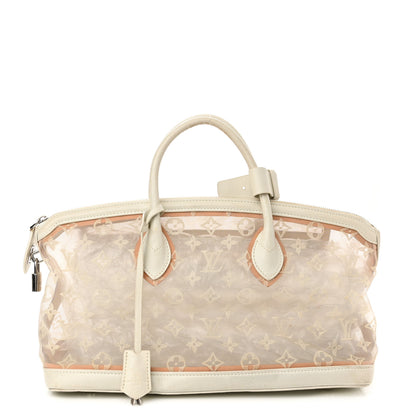 Louis Vuitton Monogram Transparence Lockit East-West White 1 of 16