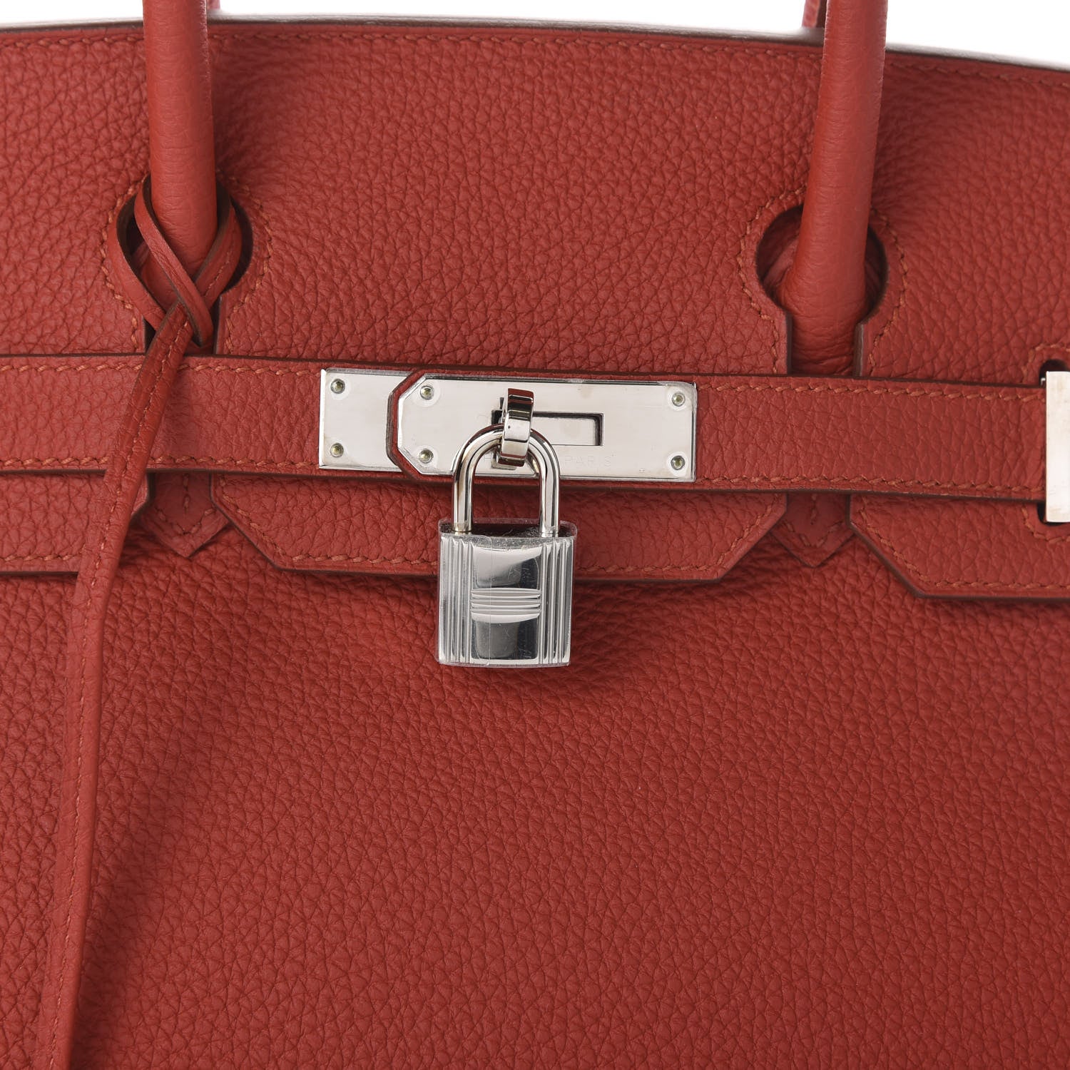 Hermes Togo Birkin 30 Vermillion 10 of 11