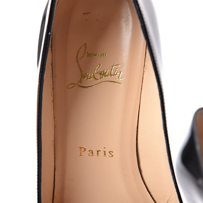 Christian Louboutin Patent Pigalle Follies 45 Pumps 39 Black 7 of 17