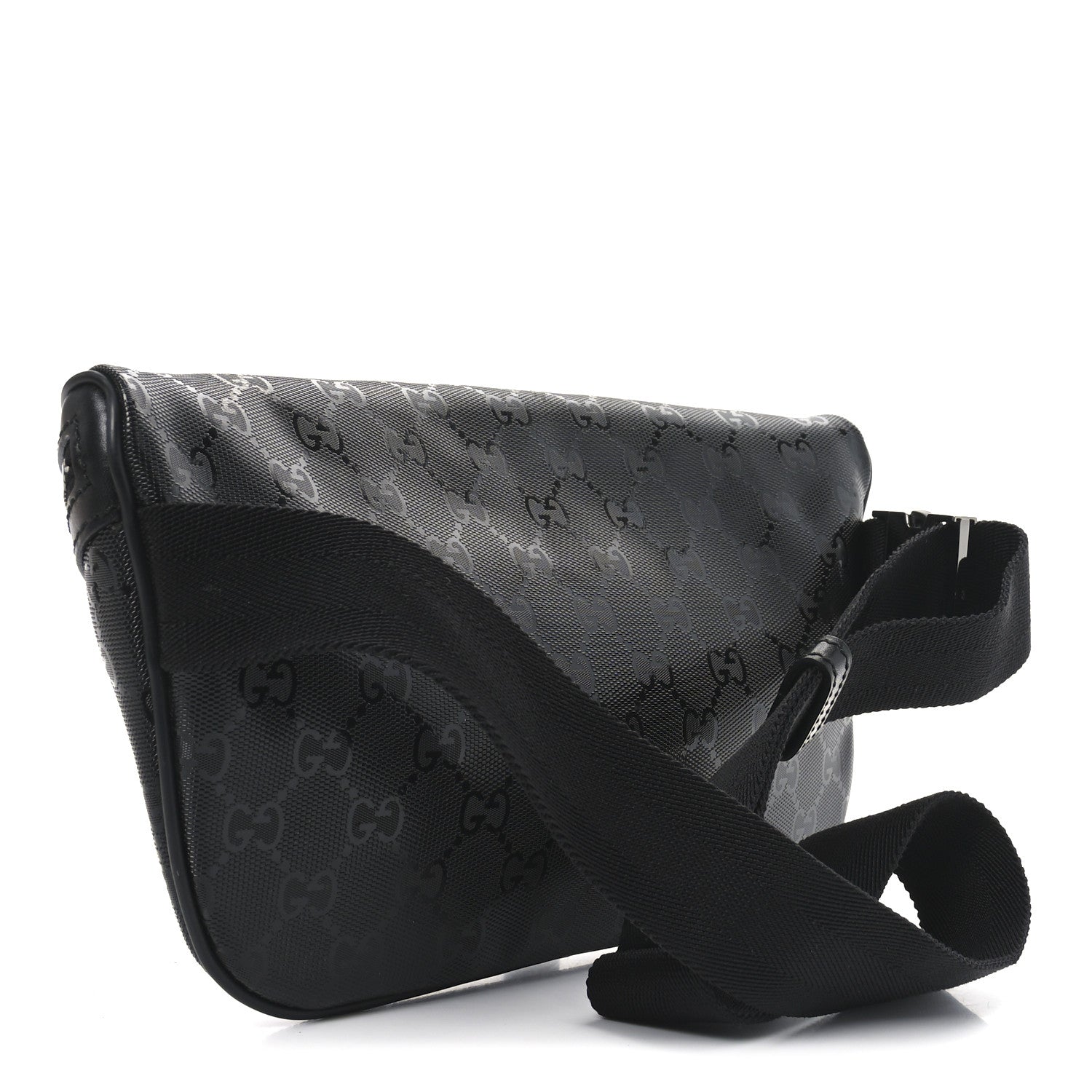 Gucci Imprime Monogram Belt Bag Black 3 of 10
