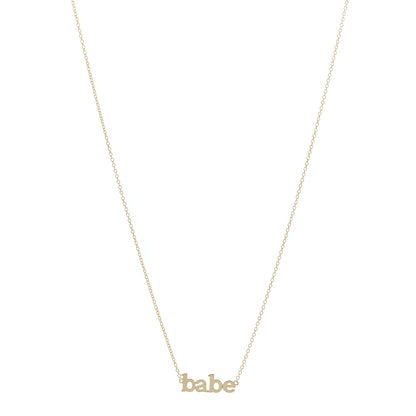 Jennifer Meyer 18K Yellow Gold Babe Necklace 1 of 4