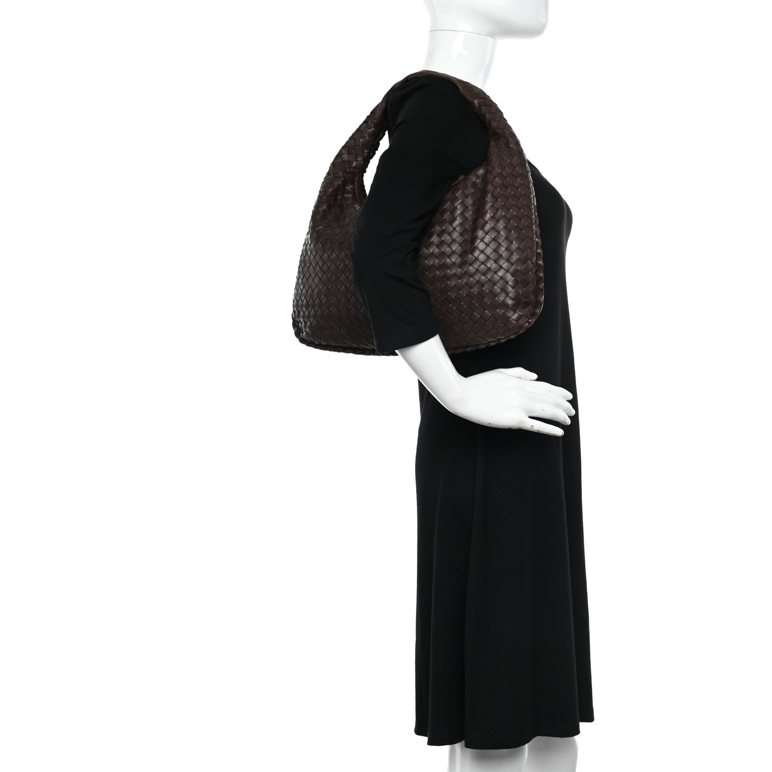 Bottega Veneta Nappa Intrecciato Medium Veneta Hobo Ebano 2 of 11