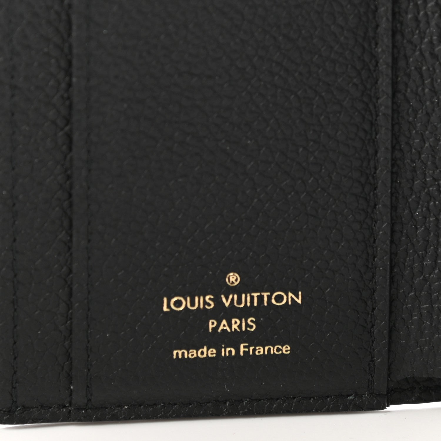 Louis Vuitton Empreinte Victorine Wallet Black 6 of 6