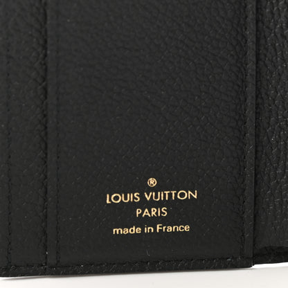 Louis Vuitton Empreinte Victorine Wallet Black 6 of 6