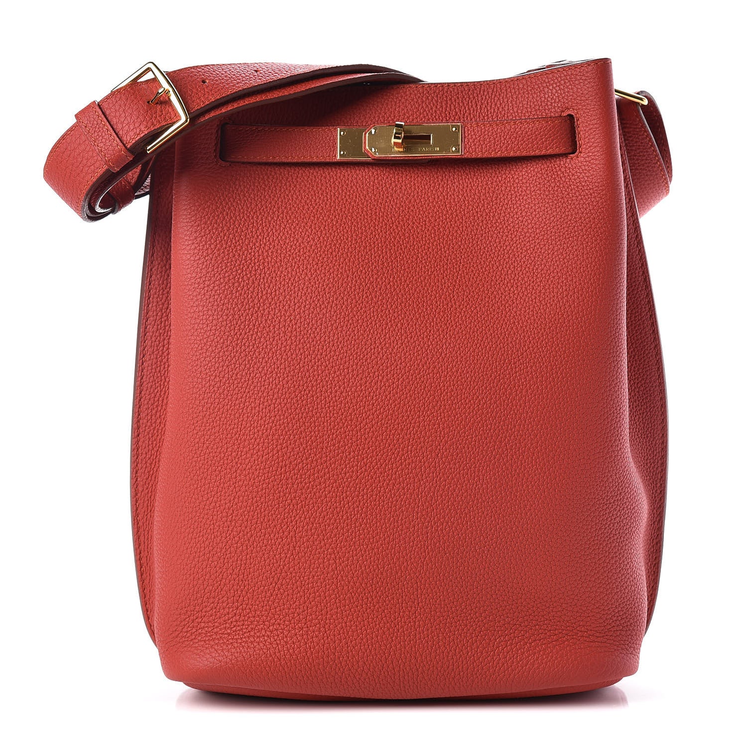Hermes Togo So Kelly 22 Vermillion 1 of 10