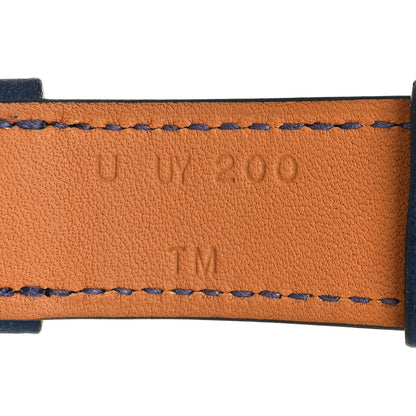 Hermes Swift 40mm Apple Watch Single Tour Band Deep Bleu 4 of 4