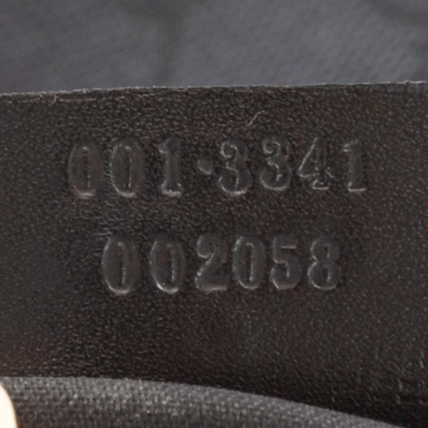 Monogram Canvas Messenger Bag Black