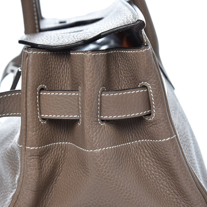 Hermes Taurillon Clemence JPG Birkin 42 Etoupe 11 of 21