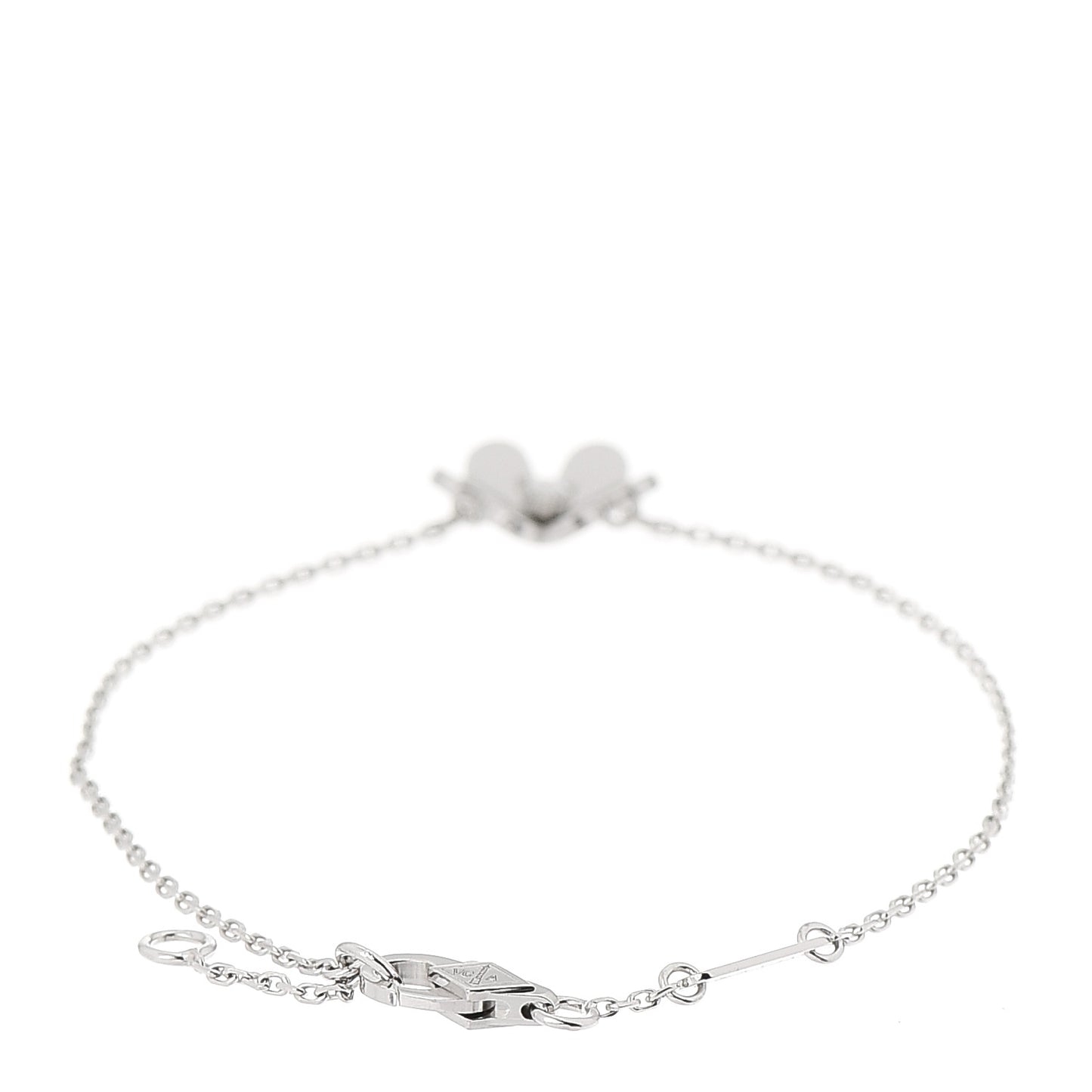 18K White Gold Diamond Mini Frivole Bracelet