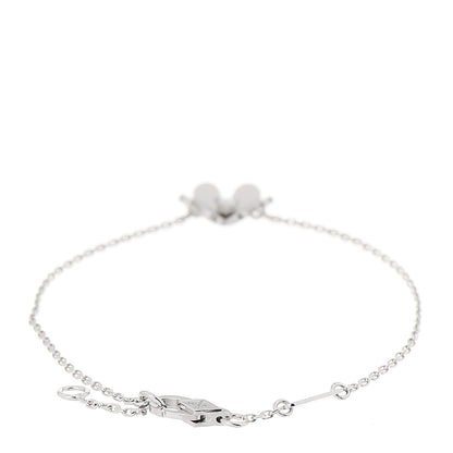 Van Cleef & Arpels 18K White Gold Diamond Mini Frivole Bracelet 3 of 6