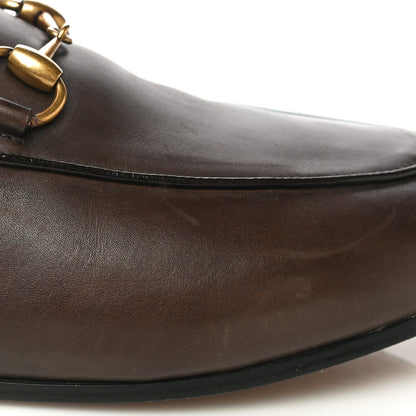 Gucci Calfskin Fur Womens Princetown Slippers 36.5 Brown 19 of 27