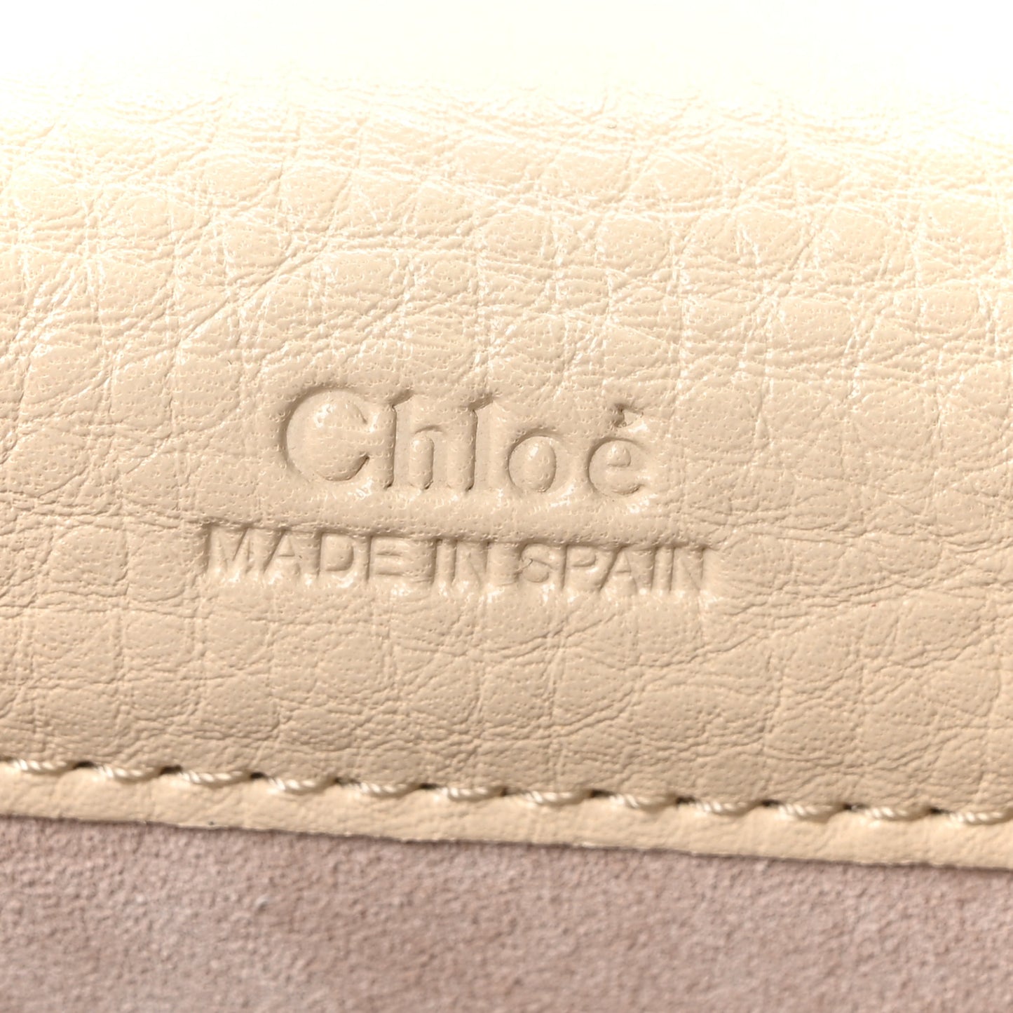 Calfskin Mini Cape Crossbody Sweet Beige