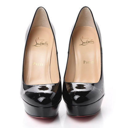 Christian Louboutin Patent Bianca 140 Pumps 38 Black 2 of 9