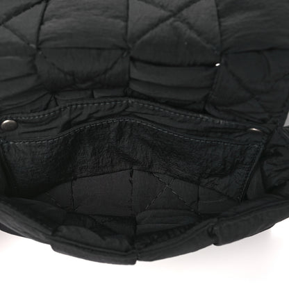 Bottega Veneta Nylon Intrecciato Padded Tech Mini Cassette Belt Bag Black 5 of 10
