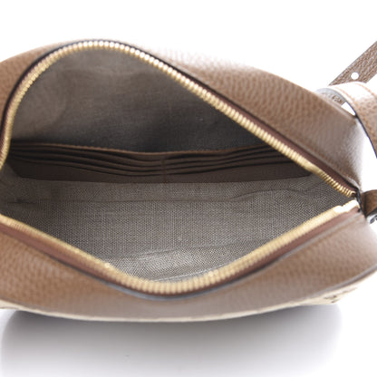 Gucci Monogram Mini Bree Messenger Bag Beige Tabacco 4 of 9