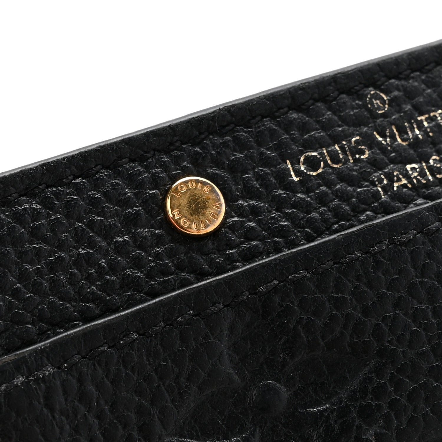 Louis Vuitton Empreinte Card Holder Black 9 of 10