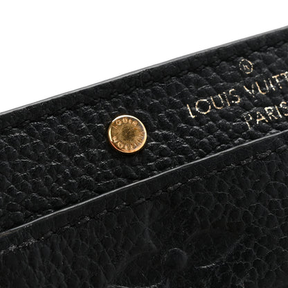 Louis Vuitton Empreinte Card Holder Black 9 of 10