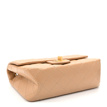 Chanel Aged Calfskin Quilted 2.55 Reissue Mini Flap Beige 4 of 10